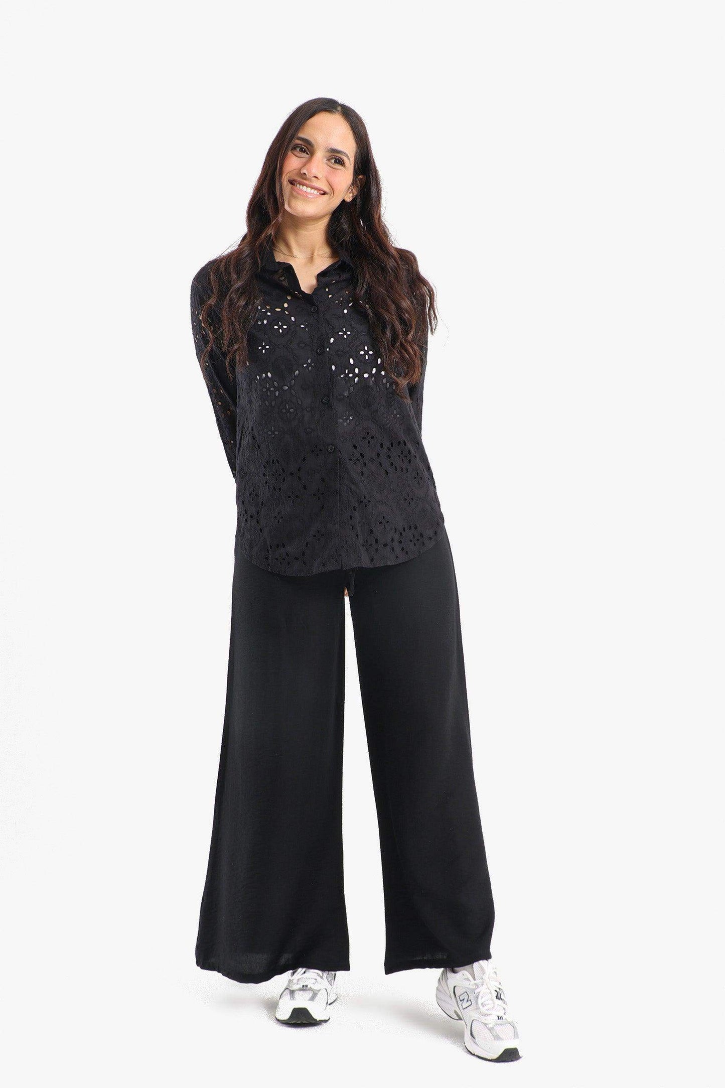 Perforated Long Sleeves Shirt - Carina - ??√É¬¢√¢‚Äö¬¨√¢‚Äû¬¢????????√É∆í√Ç¬±??√É¬Ø√Ç¬ø√Ç¬Ω√É∆í√Ç¬ø??√É‚Ä†√¢‚Ç¨‚Ñ¢?√É∆í√Ç¬ø????