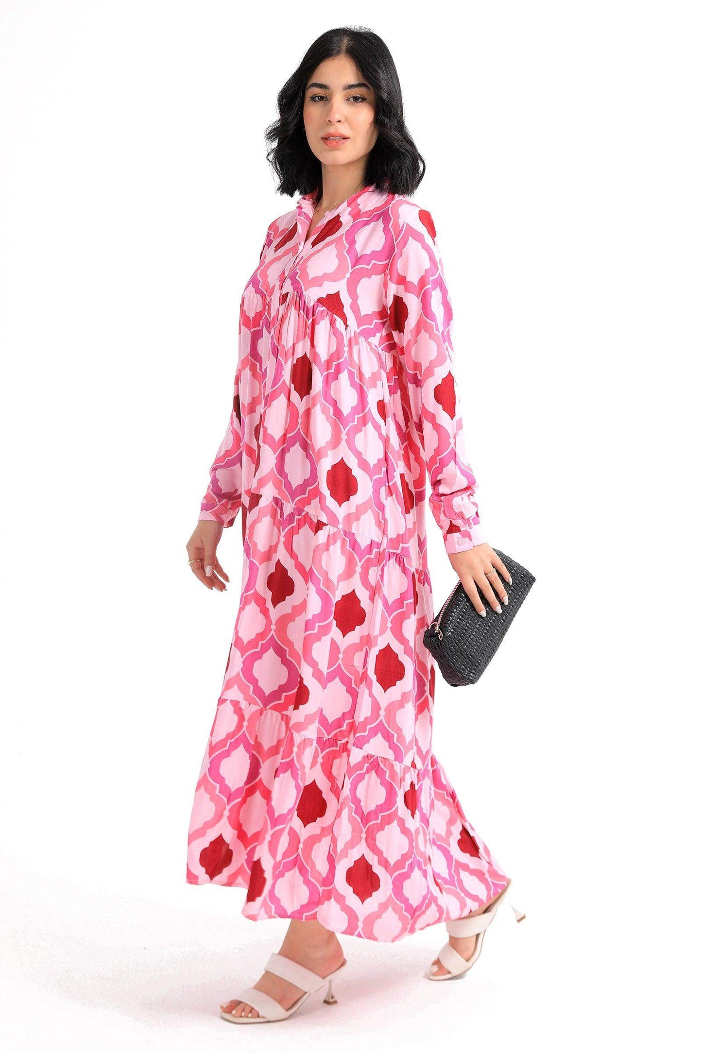 Pink & Red Shirt Dress - Carina - ??√É¬¢√¢‚Äö¬¨√¢‚Äû¬¢????????√É∆í√Ç¬±??√É¬Ø√Ç¬ø√Ç¬Ω√É∆í√Ç¬ø??√É‚Ä†√¢‚Ç¨‚Ñ¢?√É∆í√Ç¬ø????