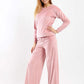 Carina Plain Plush Pyjama Set