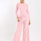 Carina Plain Plush Pyjama Set