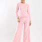 Carina Plain Plush Pyjama Set