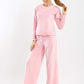 Carina Plain Plush Pyjama Set