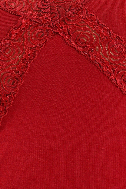 قميص نوم ماكسي مطوي