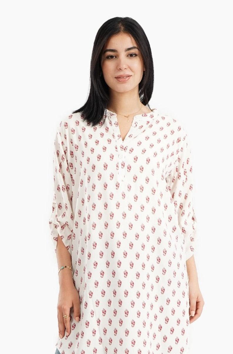 Printed Nightgown with Round Hem - Carina - ??√É¬¢√¢‚Äö¬¨√¢‚Äû¬¢????????√É∆í√Ç¬±??√É¬Ø√Ç¬ø√Ç¬Ω√É∆í√Ç¬ø??√É‚Ä†√¢‚Ç¨‚Ñ¢?√É∆í√Ç¬ø????