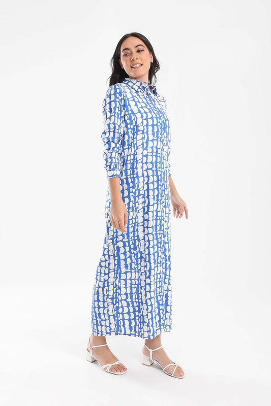 Printed Pattern Shirt Dress - Carina - ??√É¬¢√¢‚Äö¬¨√¢‚Äû¬¢????????√É∆í√Ç¬±??√É¬Ø√Ç¬ø√Ç¬Ω√É∆í√Ç¬ø??√É‚Ä†√¢‚Ç¨‚Ñ¢?√É∆í√Ç¬ø????