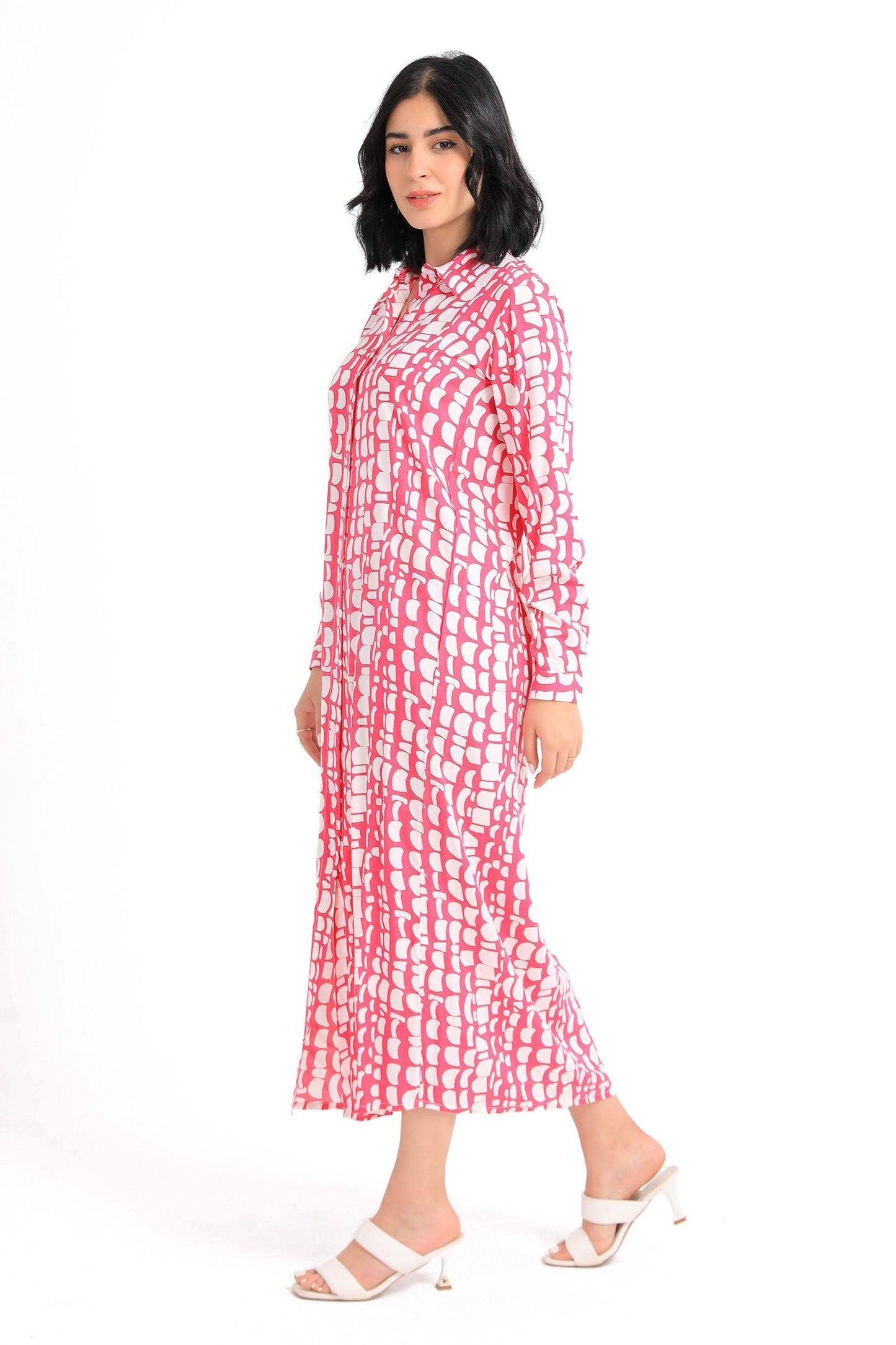 Printed Pattern Shirt Dress - Carina - ??√É¬¢√¢‚Äö¬¨√¢‚Äû¬¢????????√É∆í√Ç¬±??√É¬Ø√Ç¬ø√Ç¬Ω√É∆í√Ç¬ø??√É‚Ä†√¢‚Ç¨‚Ñ¢?√É∆í√Ç¬ø????