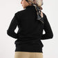 Carina Pullover with Frilled Cuffs