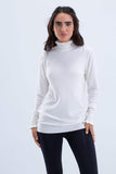 Carina Pullover with Frilled Cuffs