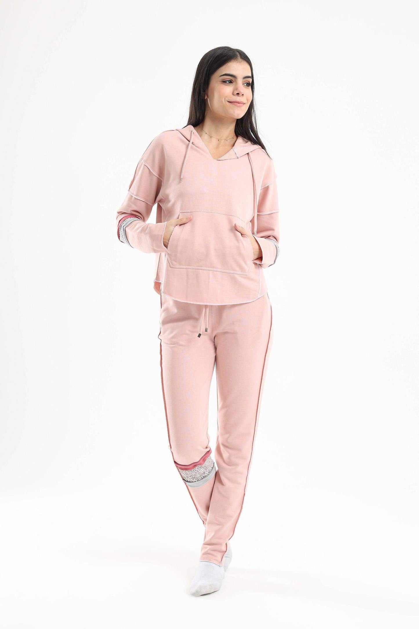 Carina Pyjama Set with Kangaroo Pocket