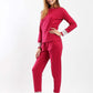 Carina Pyjama Set with Lace Cuffs