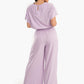 Top & Side Slits Pants Pyjama Set