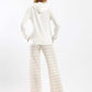 Carina Pyjama Set with Striped Pants