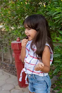 Checkerd Blouse for Baby Girls