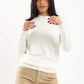 Carina Ribbed Crew Neck Pullover