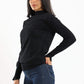 Carina Ribbed Hem Plain Pullover