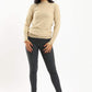 Carina Ribbed Hem Plain Pullover