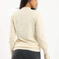 Carina Ribbed Hem Plain Pullover