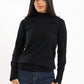 Carina Ribbed Hem Plain Pullover