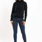 Carina Ribbed Hem Plain Pullover