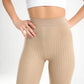 Carina Ribbed High Rise Leggings