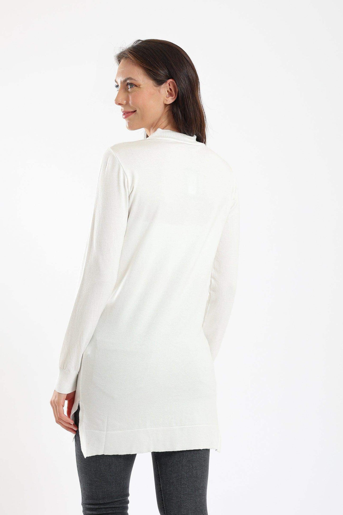 Carina Ribbed Mock Neck Pullover