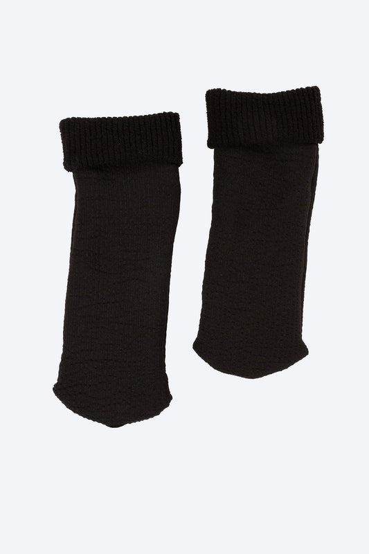 Carina Ribbed Plain Socks