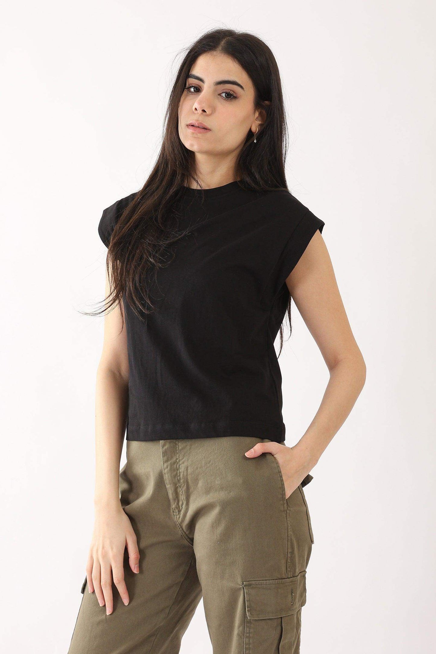 Ribbed Shoulder Detail Top - Carina - ??Ã¢â‚¬â„¢????????ÃƒÂ±??Ã¯Â¿Â½ÃƒÂ¿??Ã†â€™?ÃƒÂ¿????