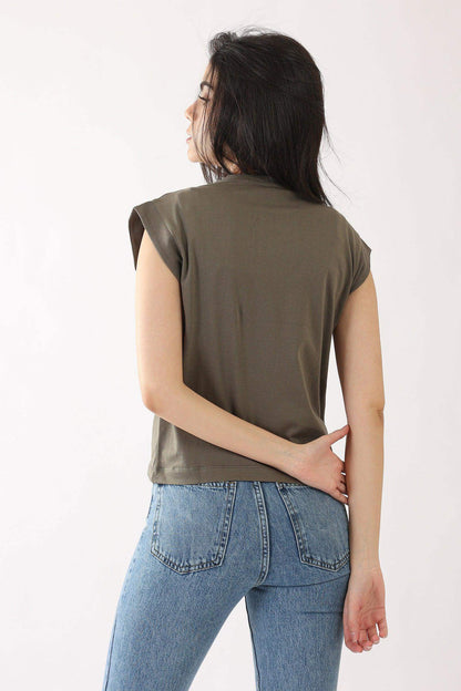 Ribbed Shoulder Detail Top - Carina - ??Ã¢â‚¬â„¢????????ÃƒÂ±??Ã¯Â¿Â½ÃƒÂ¿??Ã†â€™?ÃƒÂ¿????