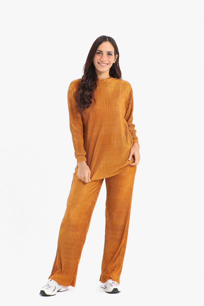 Carina Ribbed Voile Pants