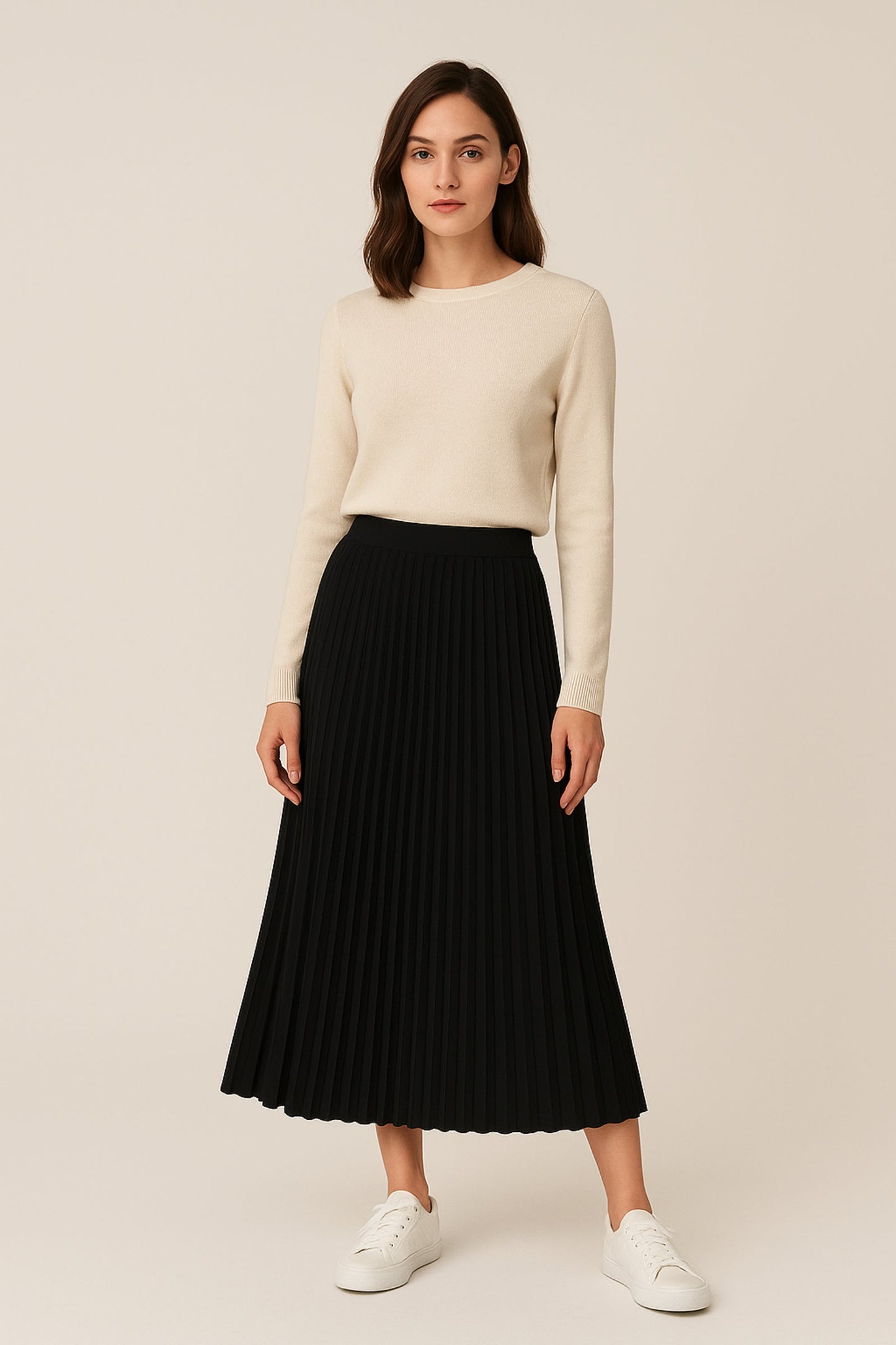 Ribbed Pencil Skirt