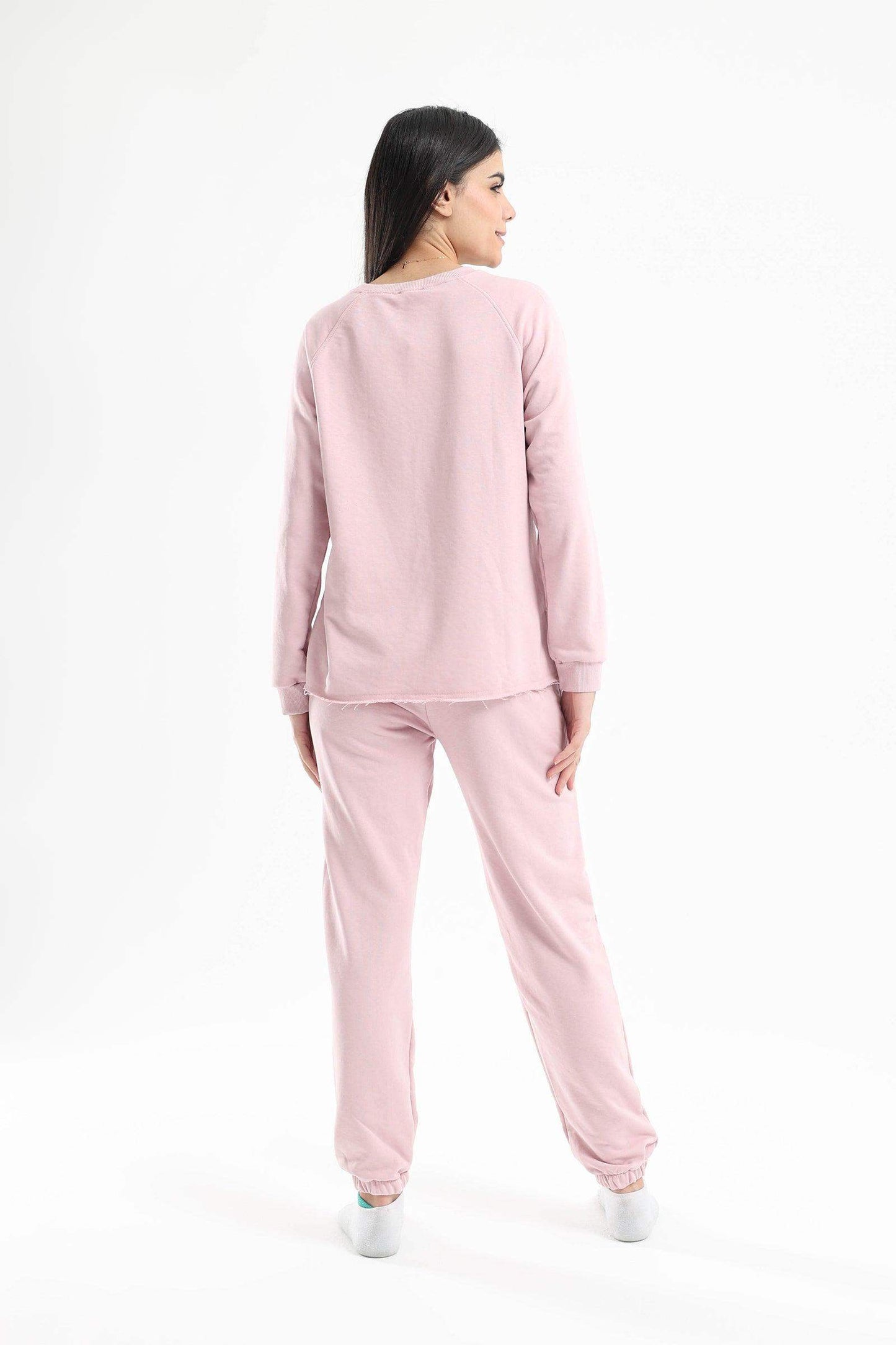 Carina Rose Crew Neck Pyjama Set