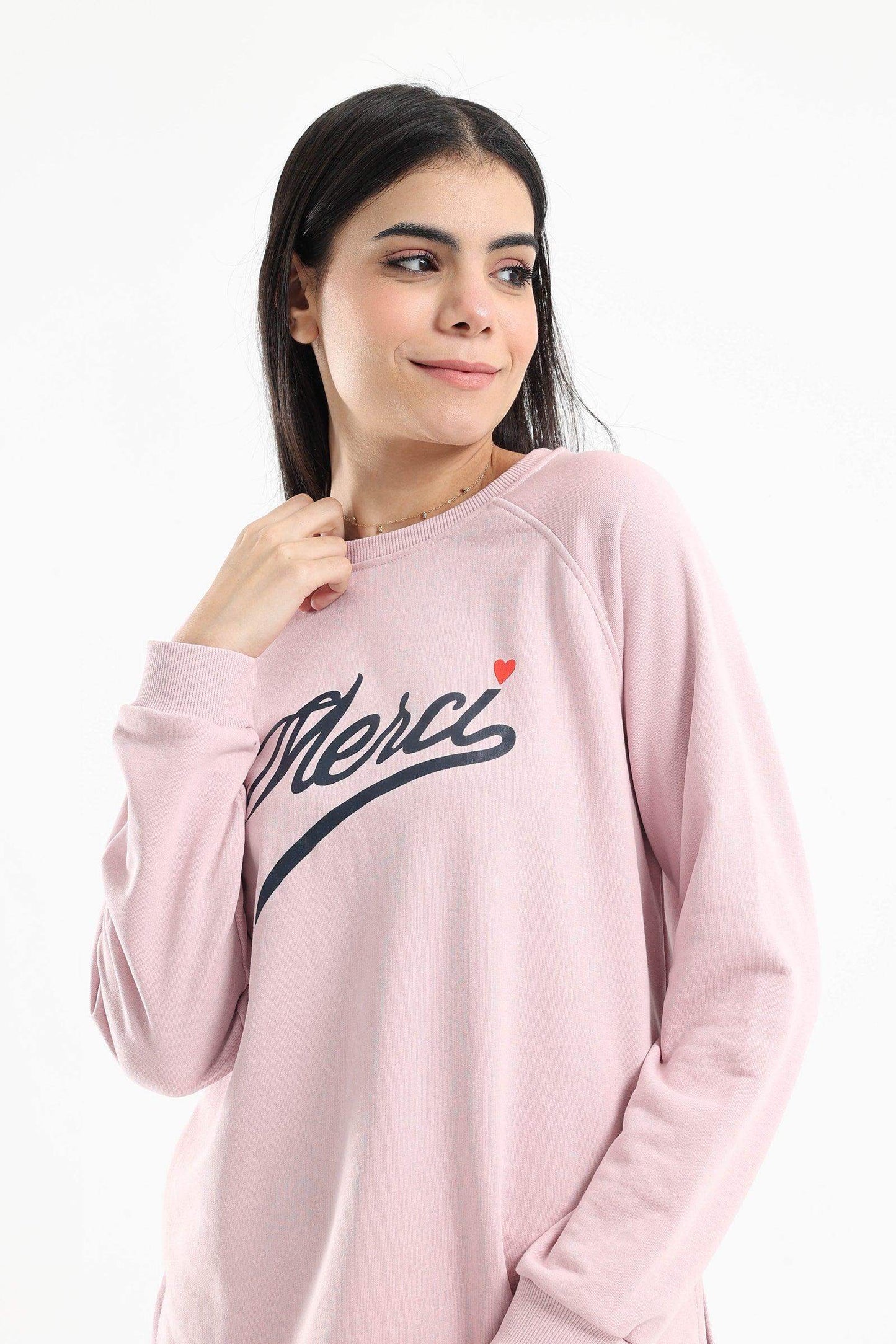 Carina Rose Crew Neck Pyjama Set