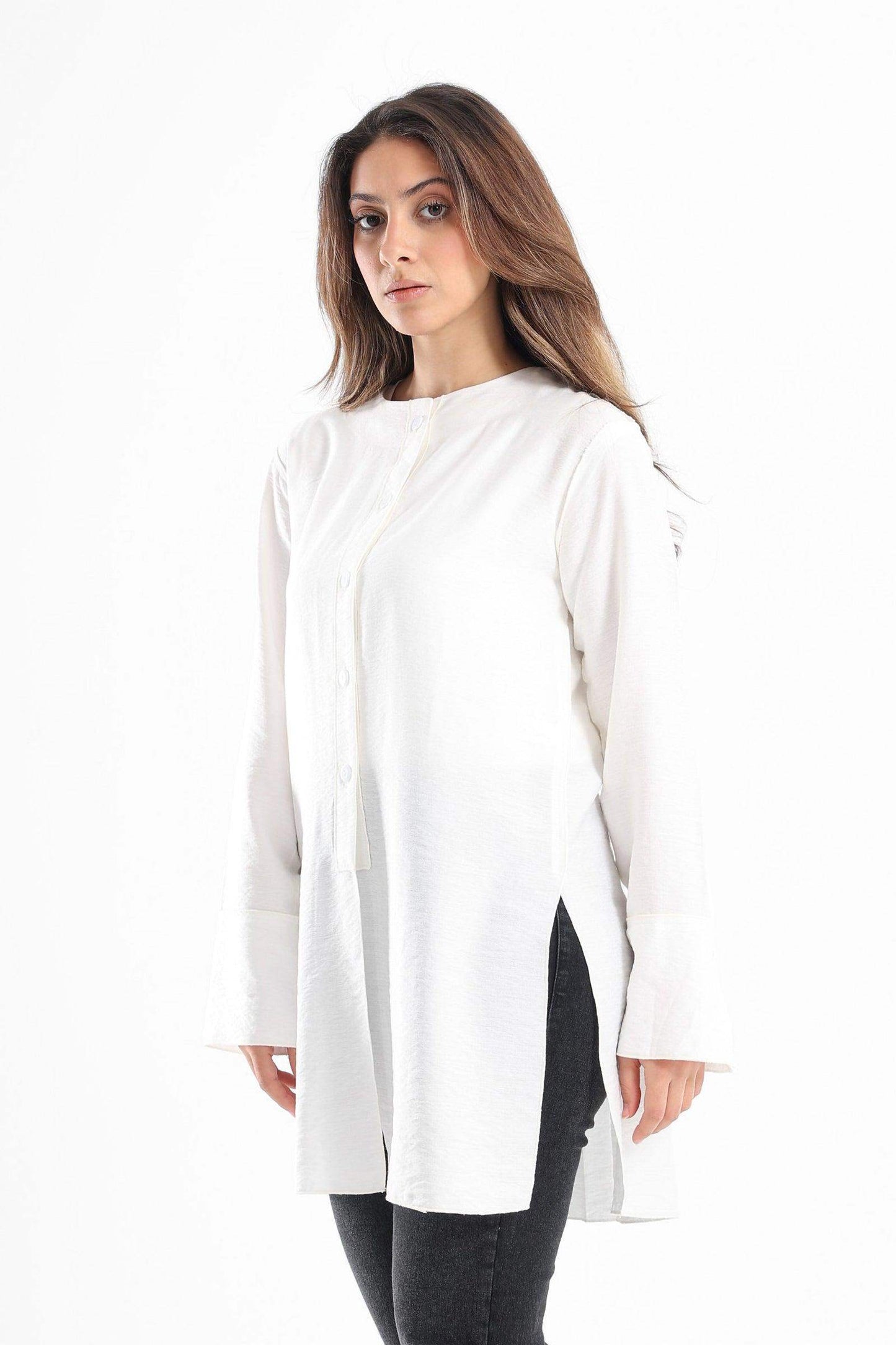 Round Neck Plain Shirt - Carina - ??√É¬¢√¢‚Äö¬¨√¢‚Äû¬¢????????√É∆í√Ç¬±??√É¬Ø√Ç¬ø√Ç¬Ω√É∆í√Ç¬ø??√É‚Ä†√¢‚Ç¨‚Ñ¢?√É∆í√Ç¬ø????