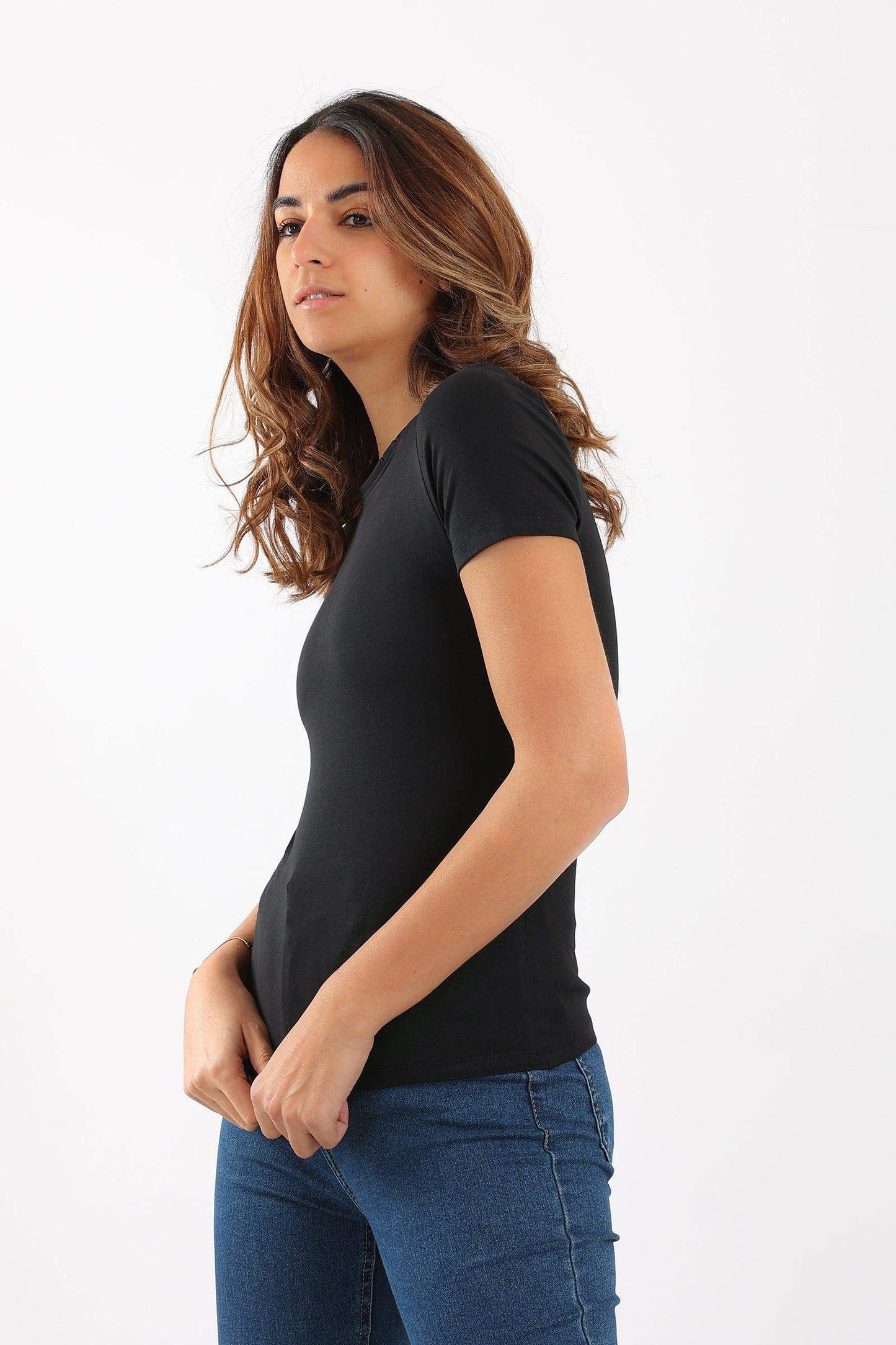 Round Neck Solid Top - Carina - ??Ã¢â‚¬â„¢????????ÃƒÂ±??Ã¯Â¿Â½ÃƒÂ¿??Ã†â€™?ÃƒÂ¿????