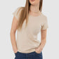 Carina Round Neck Solid Top