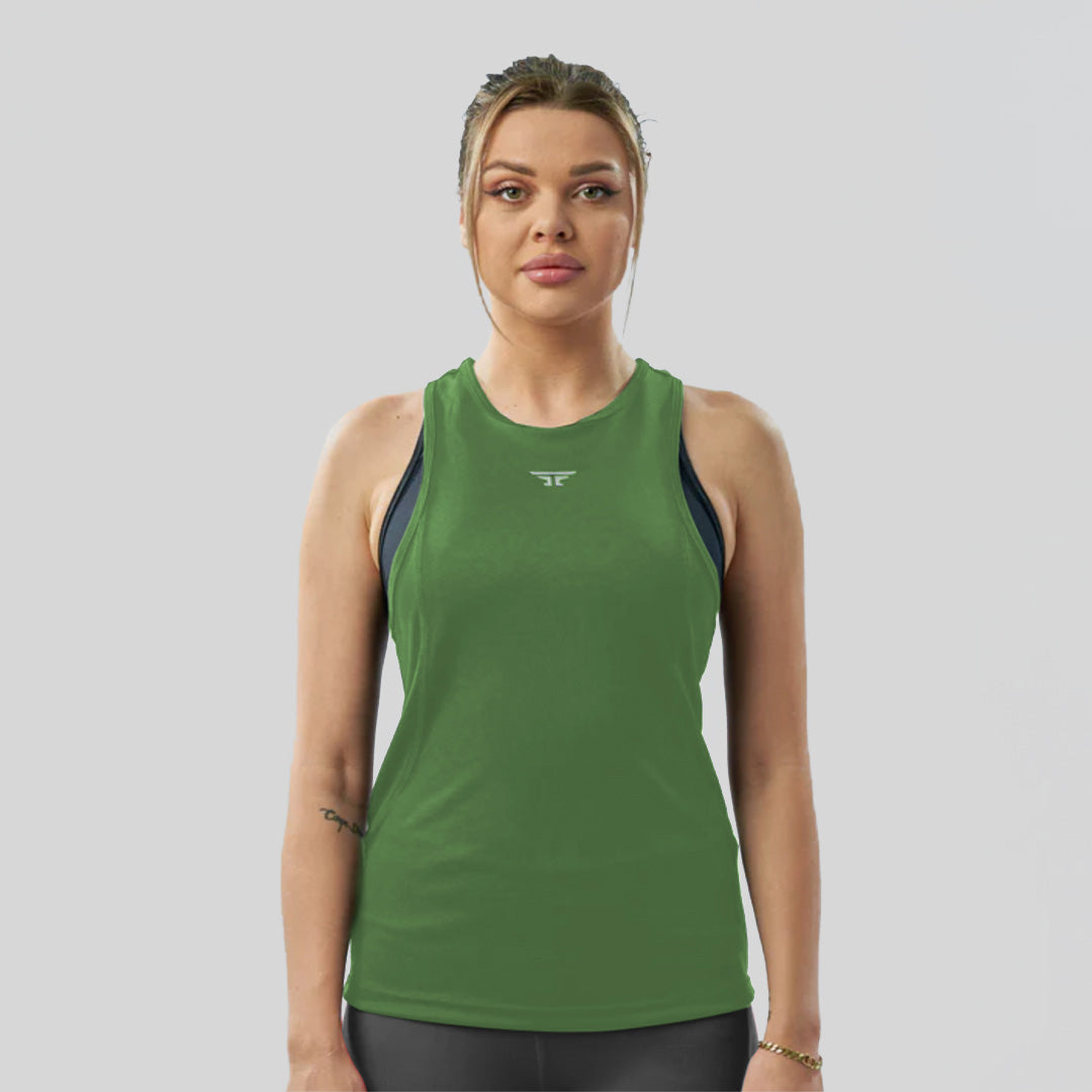 Green Runic Signature Tank Top