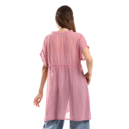 Self Stitches Short Sleeve Blouse