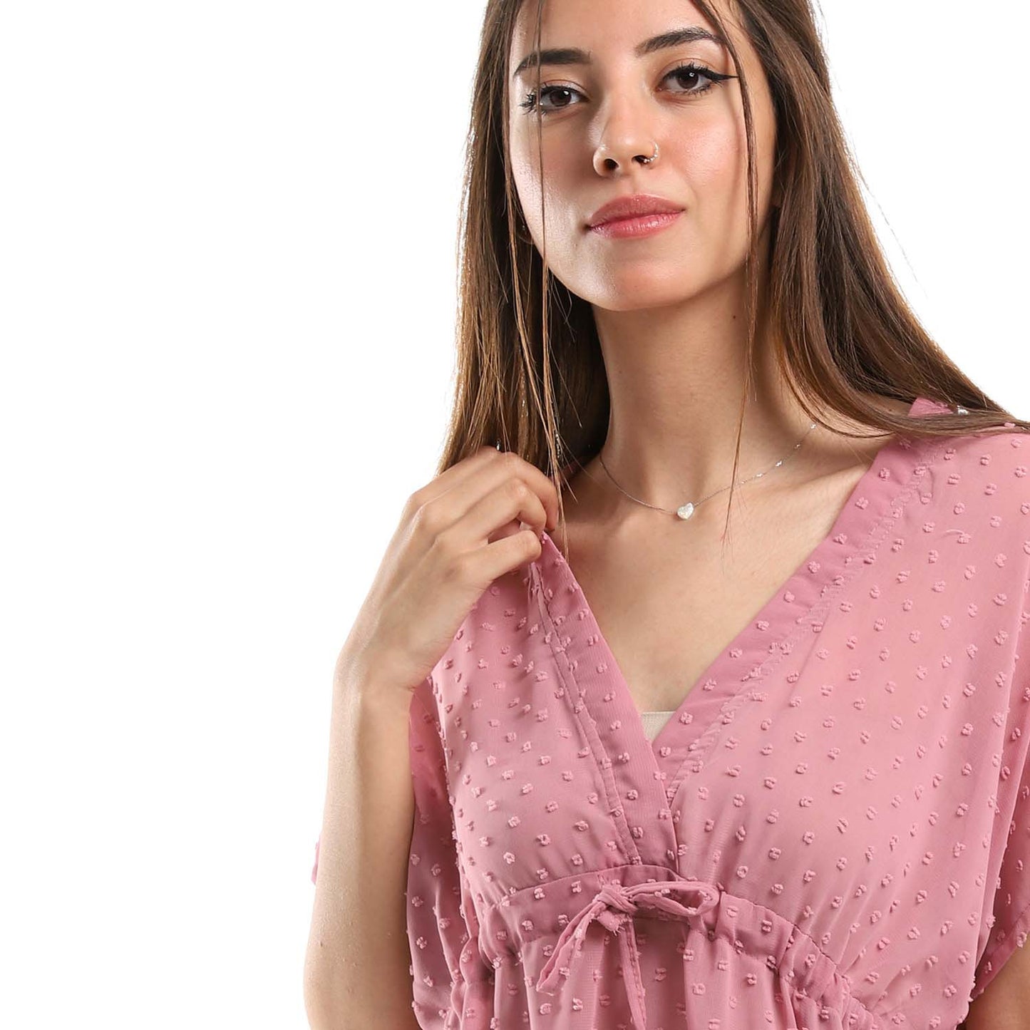 Self Stitches Short Sleeve Blouse