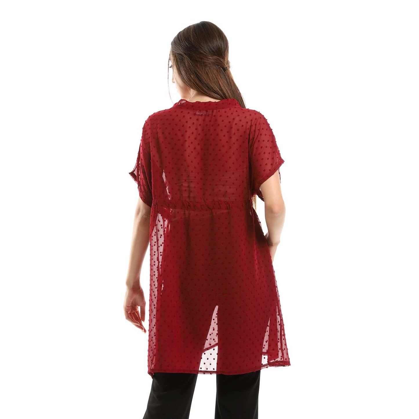 Self Stitches Short Sleeve Blouse