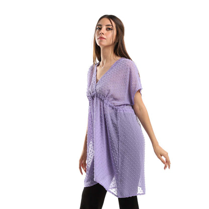 Self Stitches Short Sleeve Blouse