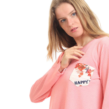 Round Neck Tunic Top