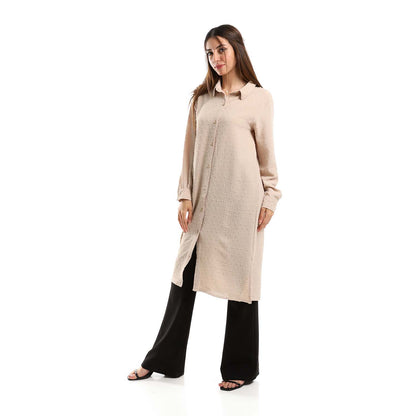 Self Stitches Tunic with Sided Slits