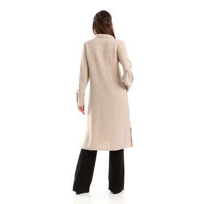Self Stitches Tunic with Sided Slits