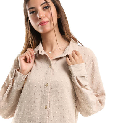 Self Stitches Tunic with Sided Slits