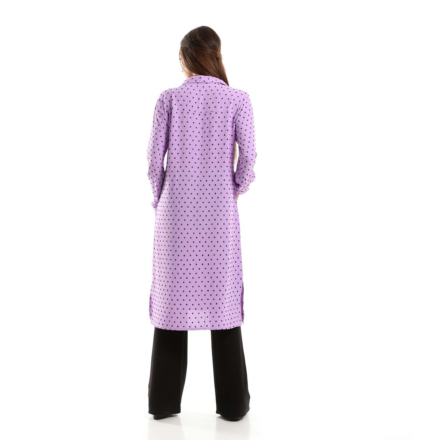 Self Stitches Tunic with Sided Slits