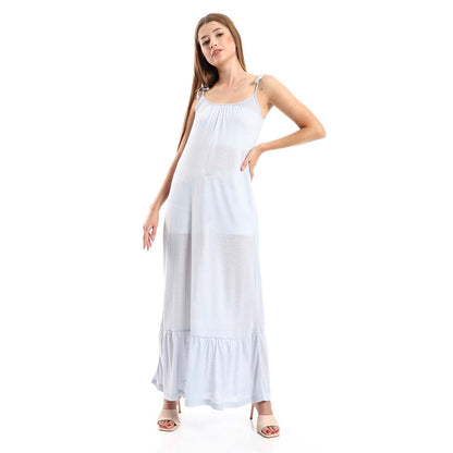 Knitted Ruffle Hem Dress