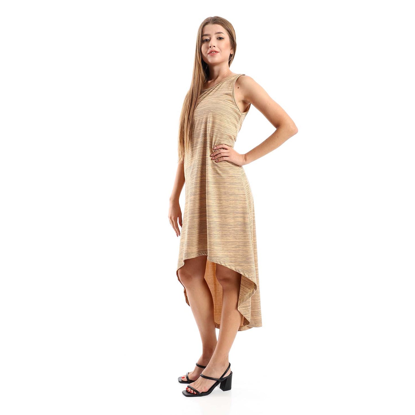 High Low Sleevless Dress