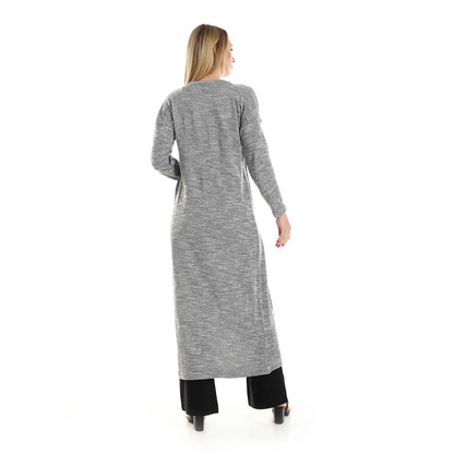 Decorated Buttons Long Sleeves Tunic