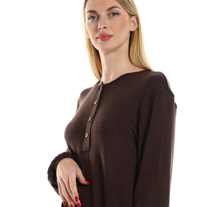 Regular Fit Tunic with Elastic Cuffs