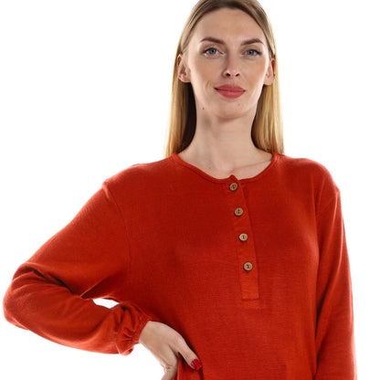 Regular Fit Tunic with Elastic Cuffs